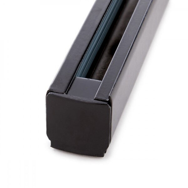 Carril Trifásico Focos LED 1M Negro