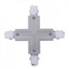 Conector + Carril Trifásico Plata