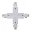 Conector + Carril Trifásico Blanco