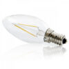 Bombilla LED E14 4W  144Lm 2000ºK Filamento 40.000H [JTX-J14DHA22-WW]