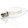 Bombilla LED E14 4W  144Lm 2000ºK Filamento 40.000H [JTX-J14DHA22-WW]
