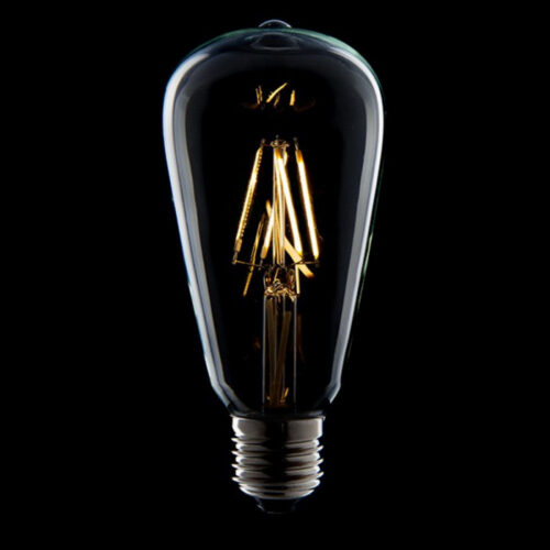 Bombilla LED E27 4W  273Lm 2000ºK Filamento 40.000H [JTX-ST64DH42-WW]