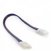 Conector Tira LED SMD5050 10Mm RGB 4 Vías Doble 12/24VDC