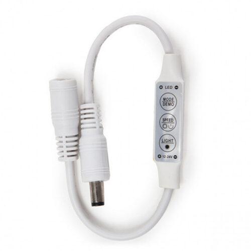 Controlador-Dimmer Mini Tira LED Unicolor 12-24VDC ► 144W[KD-CONMINIDC]