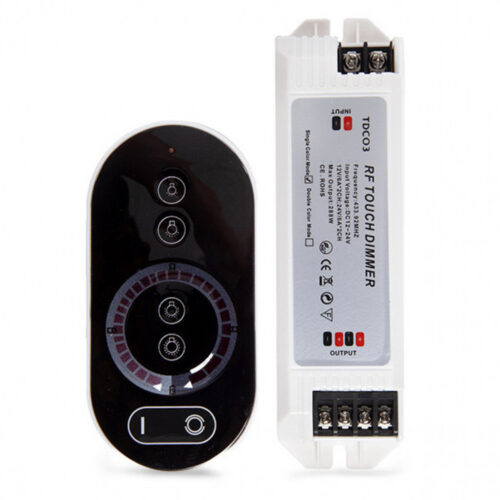Controlador-Dimmer Táctil Tira LED Unicolor 12-24VDC ► 144/288W