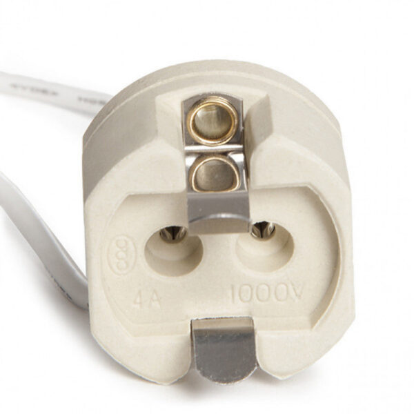 kd_portalg12_0 Portalámparas Cerámico G12 Cable 160Mm 180ºc