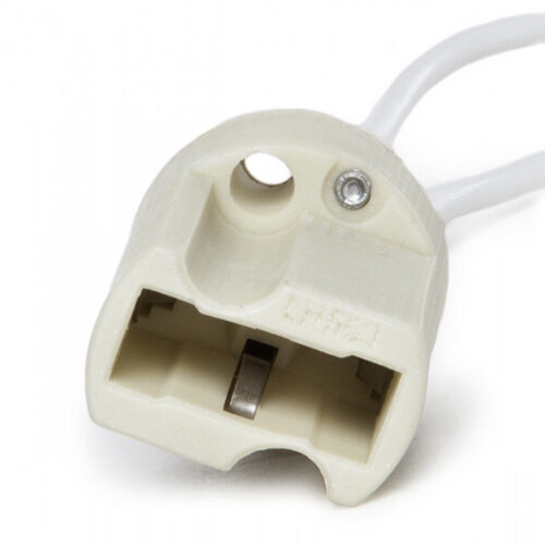 kd_portalg9_0-4 Portalámparas Cerámico G9 Cable 160Mm 180ºc