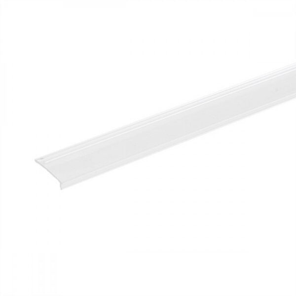 Perfíl Aluminio para Tira LED Doble - Difusor Transparente x 2M