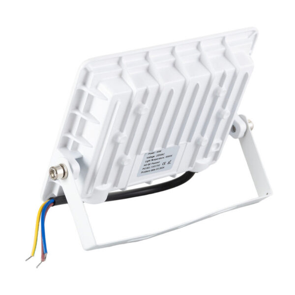 Foco Proyector LED 30W 2.400Lm 6000ºK IP66 Regulable 60,000H Acabado Blanco [LM-6004-W-CW]