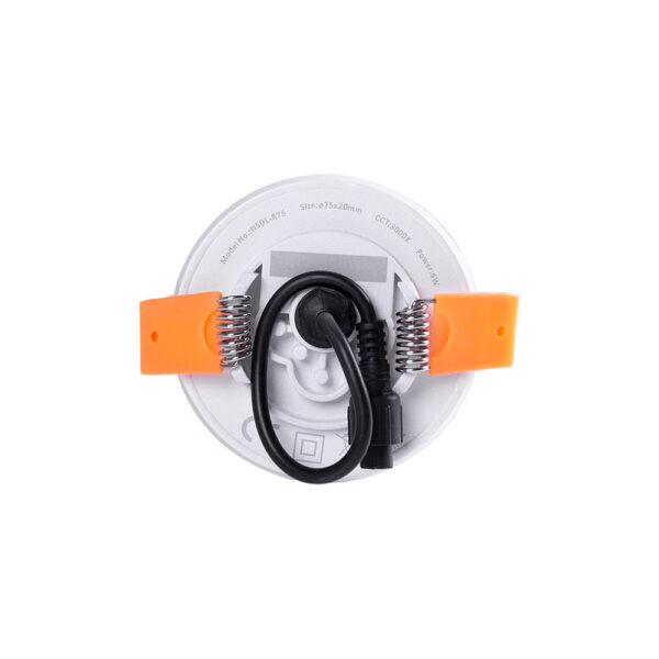lum_nsdl_r75_3-1 Placa LED 6W 399Lm 2700ºK Circular sin Marco 40.000H [LUM-NSDL-R75-WW