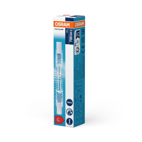 [LVE-4008321977595] Ledvance/Osram Halógena Directas a Red R7s 48W 700Lm 2800K   Regulable