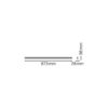 [LVE-4058075106192] Luminaria LED Lineal Ledvance "Compact"   12W 1200Lm 3000K 140º IP20