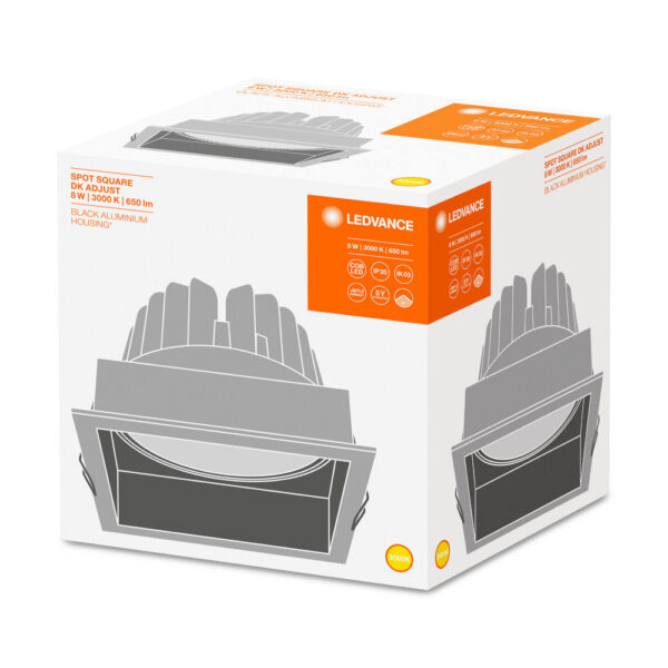 [LVE-4058075114067] Foco Spot LED LEDVANCE    8W 650Lm 3000K 36º IP20