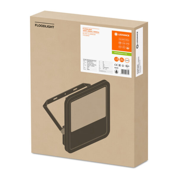 [LVE-4058075423701] Foco Proyector LED Ledvance   125W 15000Lm 4000K 100 x 100º IP65 - Blanco Natural