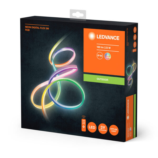 [LVE-4058075504769] Tira LED LEDVANCE 23W 180Lm RGBK 160 ° IP44