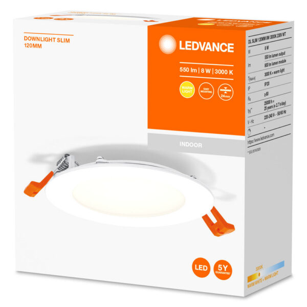[LVE-4058075573079] Downlight LED Ledvance   8W 550Lm 3000K 110º IP20