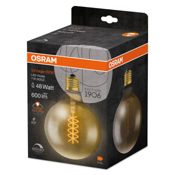 [LVE-4058075761674] Ledvance/Osram Bombilla LED "Classic" E27 7W 600Lm 2200K 320º IP20 Regulable