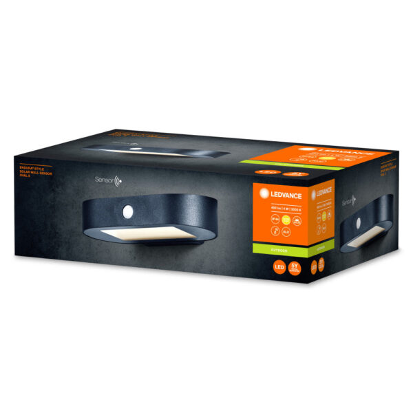 [LVE-4058075766266] Luminaría LED Ledvance "Endura" Exterior Sensor   4W 380Lm 3000K  IP44