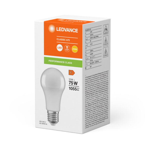 [LVE-4099854048821] Ledvance/Osram Bombilla LED "Classic" E27 10W 1055Lm 2700K 200º IP20