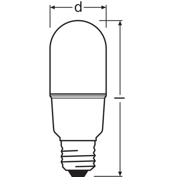 [LVE-4099854057151] Ledvance/Osram Bombilla LED "Classic" E27 8W 806Lm 4000K 200º IP20