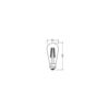 [LVE-4099854060236] Ledvance/Osram Bombilla LED "Classic" E27 3,8W 806Lm 3000K 320º IP20