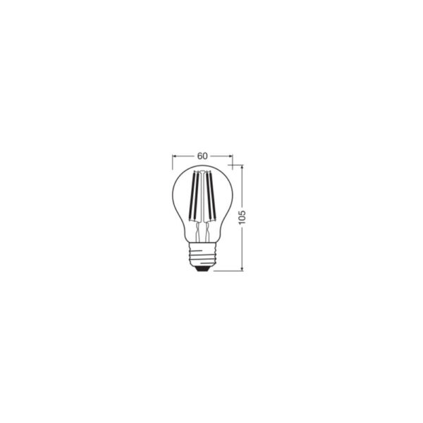 [LVE-4099854061233] Ledvance/Osram Bombilla LED "Classic" E27 11W 1521Lm 4000K 300º IP20 Regulable