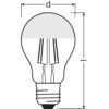 [LVE-4099854062742] Ledvance/Osram Bombilla LED "Classic" E27 6,5W 650Lm 2700K 300º IP20