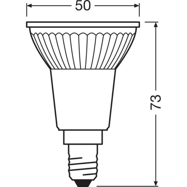 [LVE-4099854071393] Ledvance/Osram Bombilla LED Spot E14 4,8W 350Lm 2700K 36º IP20 Regulable