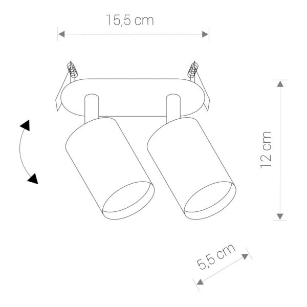 Lámpara de Techo "Eye" [MIM-9395]
