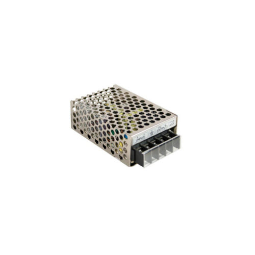 mw_1586_0-6 RS-15-12 Transformador MEANWELL Entrada 88-264VAC Salida 12VDC 1,3 A 15,6W Aislamiento 3000 VAC