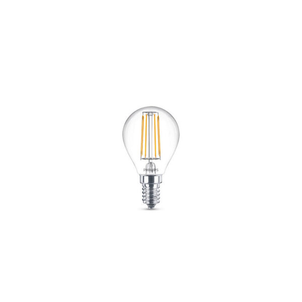ph_8718699777630_1-1 Pack 2 Bombilla LED Philips E14 P45 4.3W 470Lm 2700K [PH-929001890467