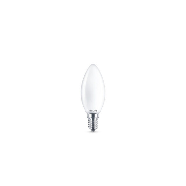 ph_8718699777692_1-1 Pack 2 Bombilla LED Philips E14 B35 4.3W 470Lm 2700K [PH-929001345367