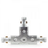 Conector T Carril Bifásico Blanco