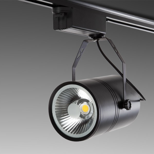Foco de Carril LED 20W 2.000Lm CRI85 6000ºK "Natalia" Monofásico 40.000H [PL218033-CW-W