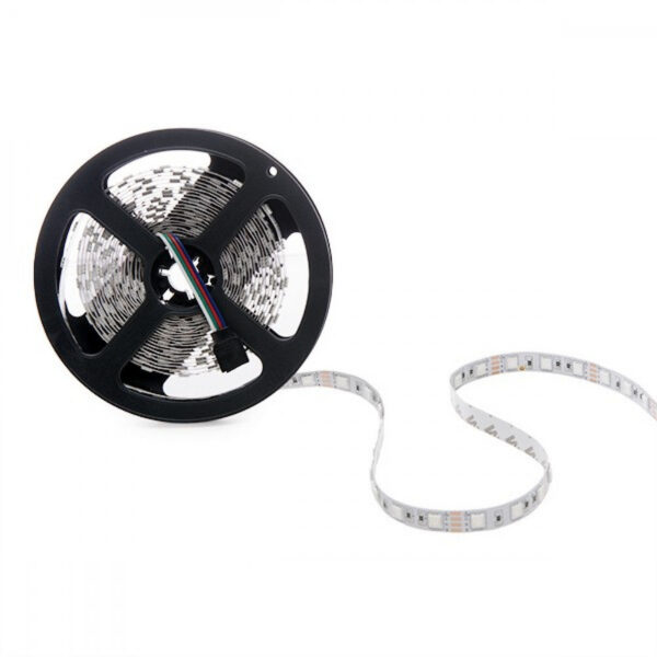 Pack 4 Tiras LED 72W 4200Lm 300 X SMD5050 12VDC IP33 x5M 40.000H [PL-219012-RGB-IP33-PK4-AP]