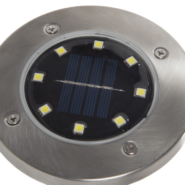Luz LED Jardin 6000ºK "Solar" IP65 Sensor Luz 40.000H [PL-626030-CW]