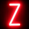 Letra LED Neon Z Ancho 87Mm Alto 161Mm Fondo 38Mm - -