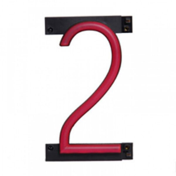 Número LED Neon 2 Ancho 84Mm Alto 161Mm Fondo 38Mm - -