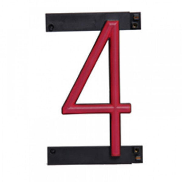 Número LED Neon 4 Ancho 90Mm Alto 161Mm Fondo 38Mm - -