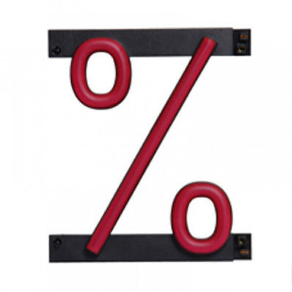 Signo LED Neon % Ancho 128Mm Alto 161Mm Fondo 38Mm - -