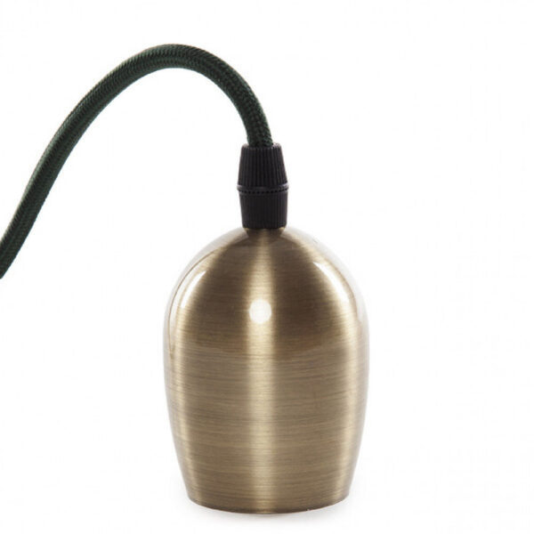 Pendel E27 Cable 1000 X 0,75Mm Tela - Rosetón [SC-MPL017]