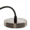 Pendel E27 Cable 1000 X 0,75Mm Tela - Rosetón [SC-MPL017]