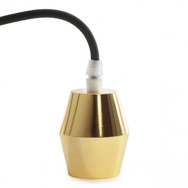 Pendel E27 Cable 1000 X 0,75Mm Tela - Rosetón [SC-MPL019]