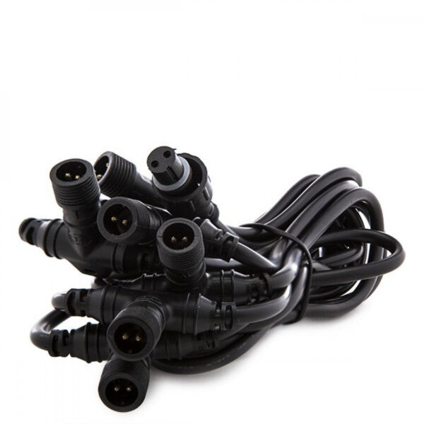 Cable de Conexión IP67 6 Luces Empotrables Unicolor