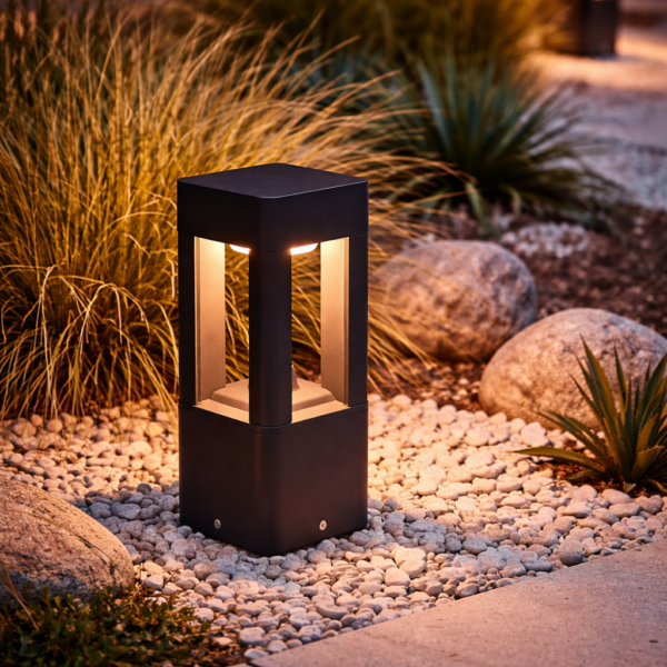 Lámpara de Suelo 10W  648Lm 2700ºK LED Exterior IP54 San Bernardo 40.000H [SL16-080A_B-WW]