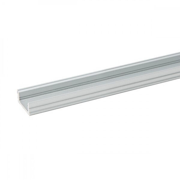 Pack 2 Perfil de Aluminio para LEDs Difusor Opal Tira 2M