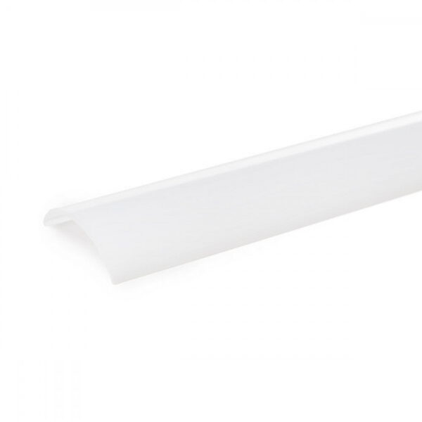 Perfíl Aluminio para Tira LED Instalación Esquinas - Difusor Opal x 1M
