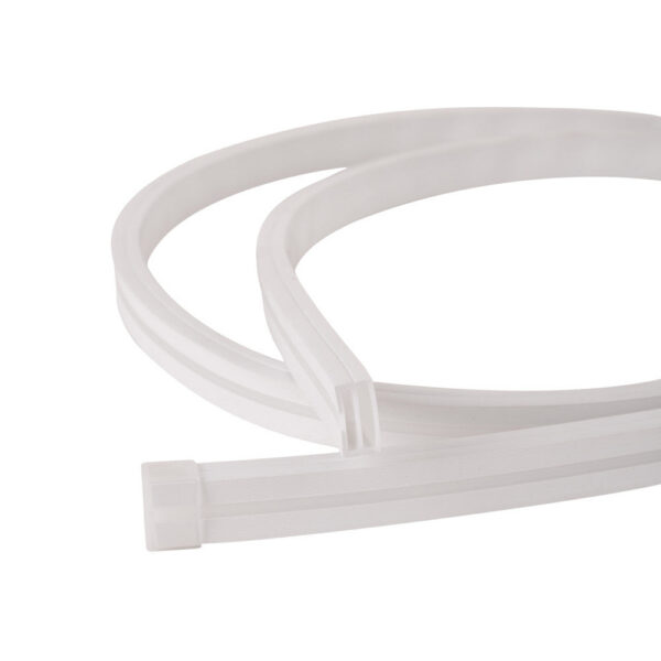 Perfíl PC Flexible para Tira LED Difusor Opal x 2M