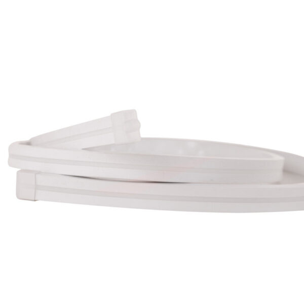 Perfíl PC Flexible para Tira LED Difusor Opal x 2M