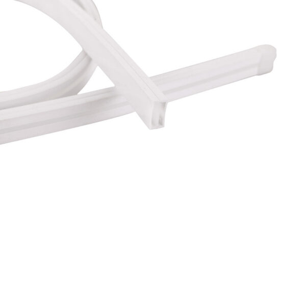 Perfíl PC Flexible para Tira LED Difusor Opal x 2M